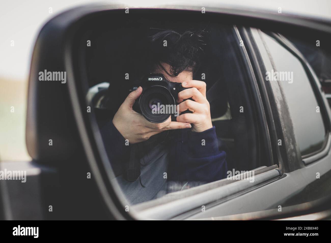 Smiling man selfie capture hi-res stock photography and images - Alamy