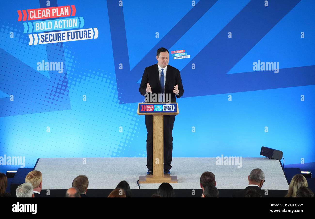 Lord Ben Houchen speaks at the Conservative Party General Election ...