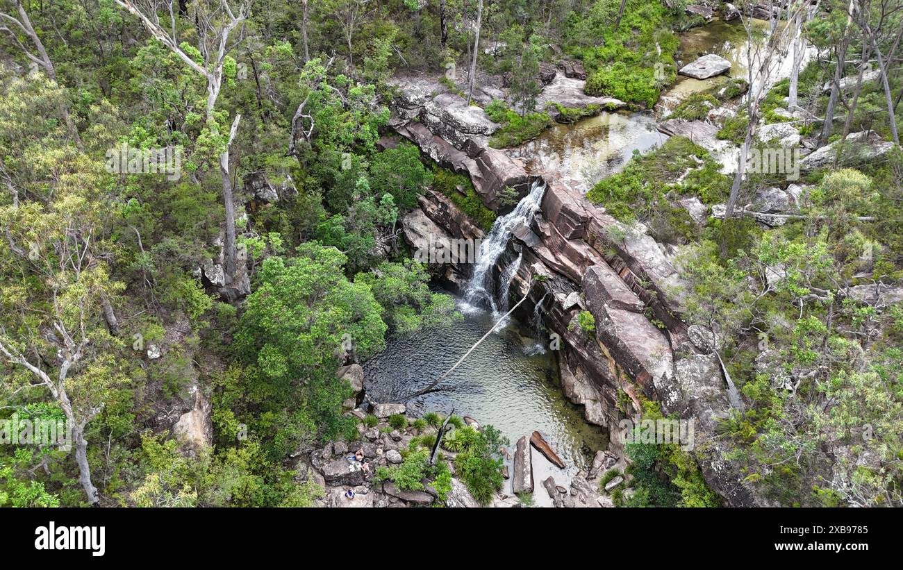 River flowing through rocky forest landscape Stock Photo - Alamy