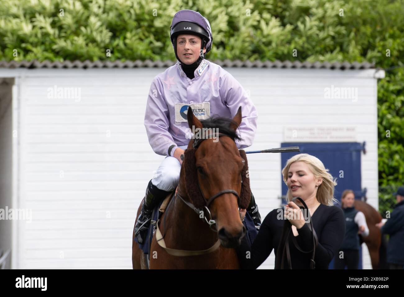 Breeder christopher and annabelle mason racing hi-res stock photography ...
