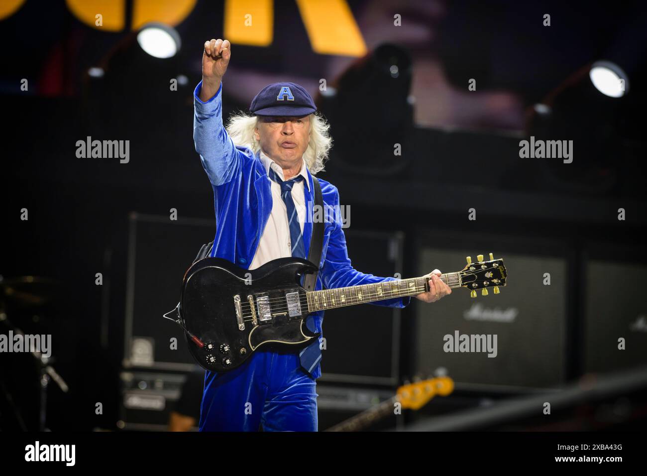 AC/DC Angus Young Power Up Tour Europa 2024 live im Olympiastadion