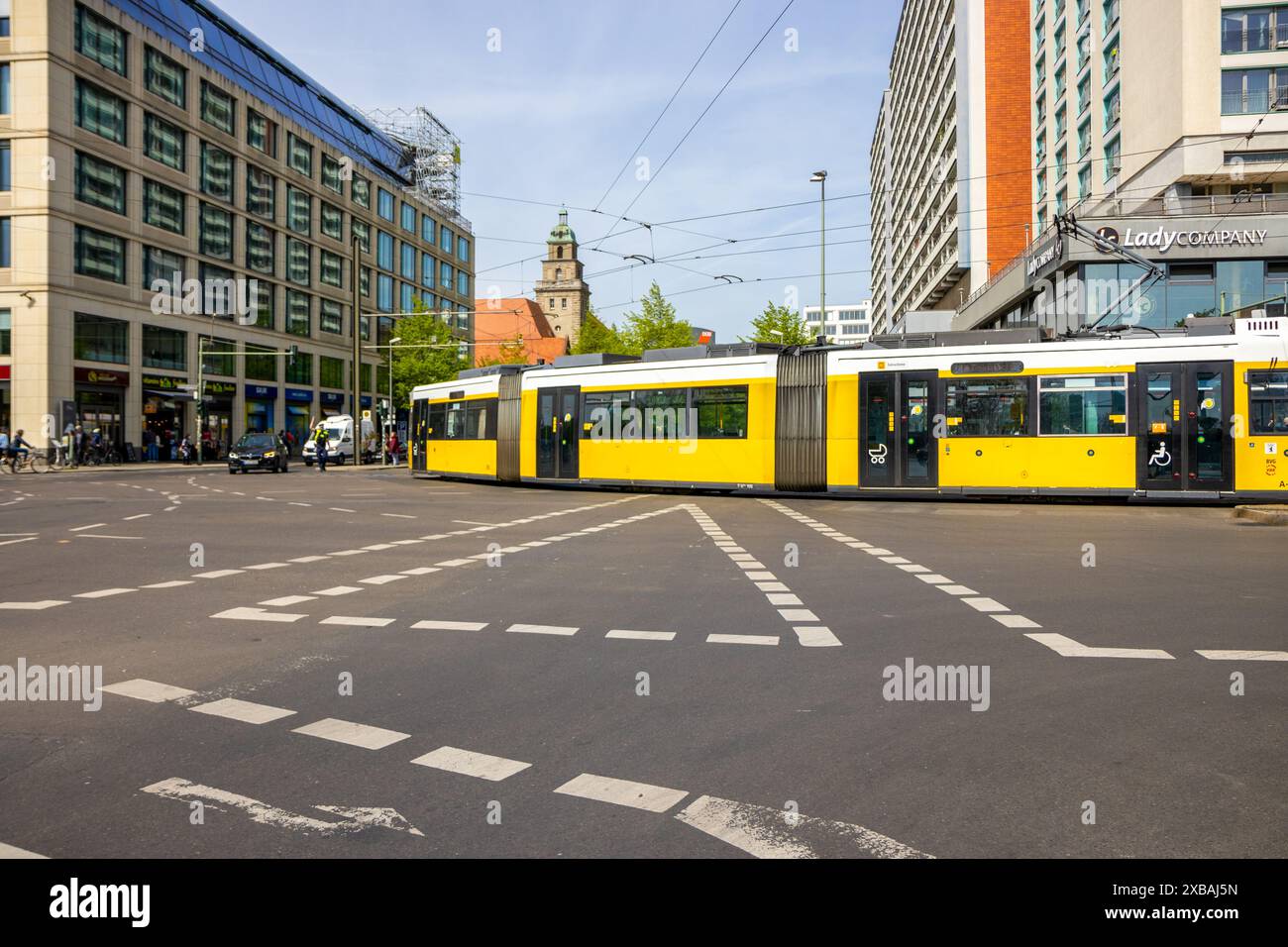 Road traffic in Berlin Stock Photo - Alamy