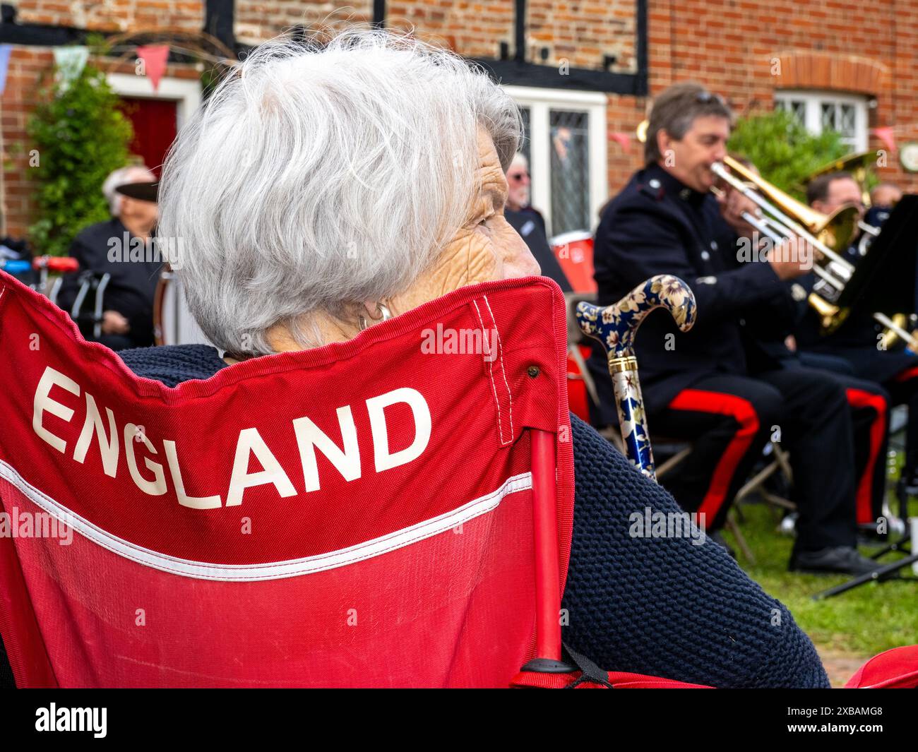 Southwick Revival Spirit of D-Day Took on the 8th of June 2024. commemorating the D-Day Landings. Stock Photo