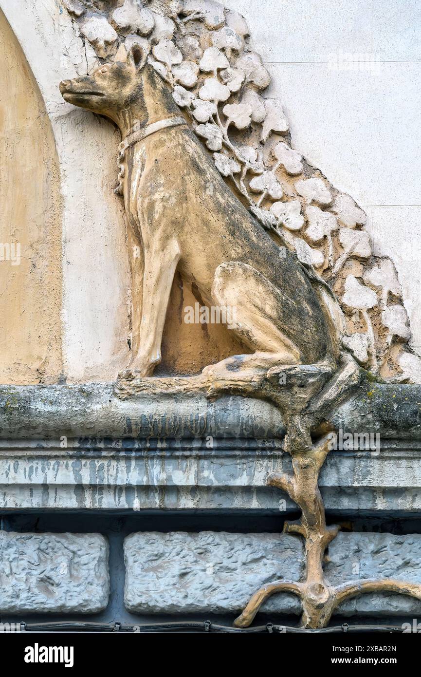 Dog gargoyle hi-res stock photography and images - Alamy