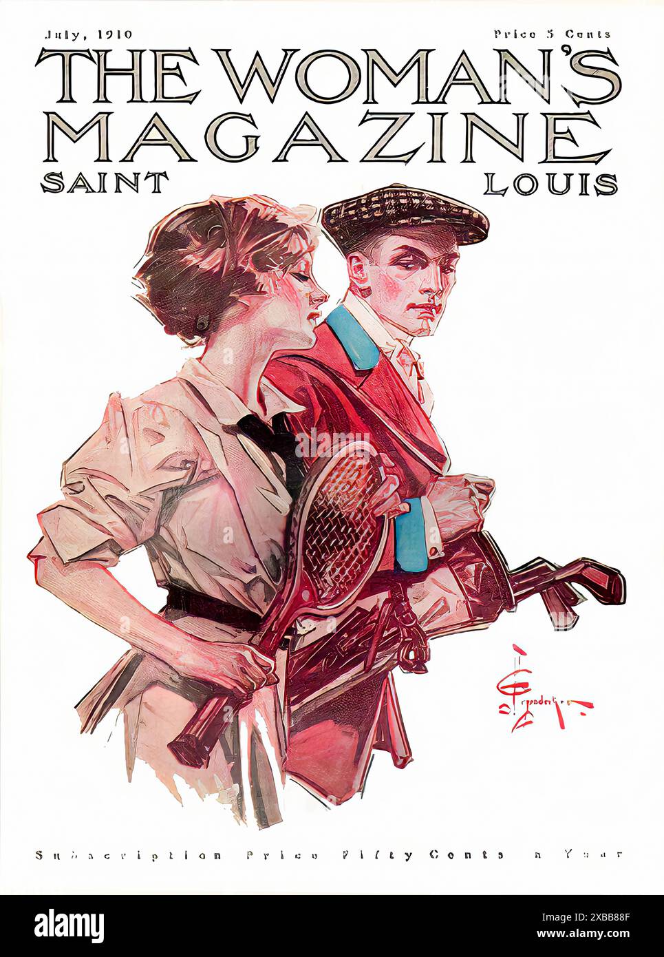 Leyendecker art nouveau hi-res stock photography and images - Alamy