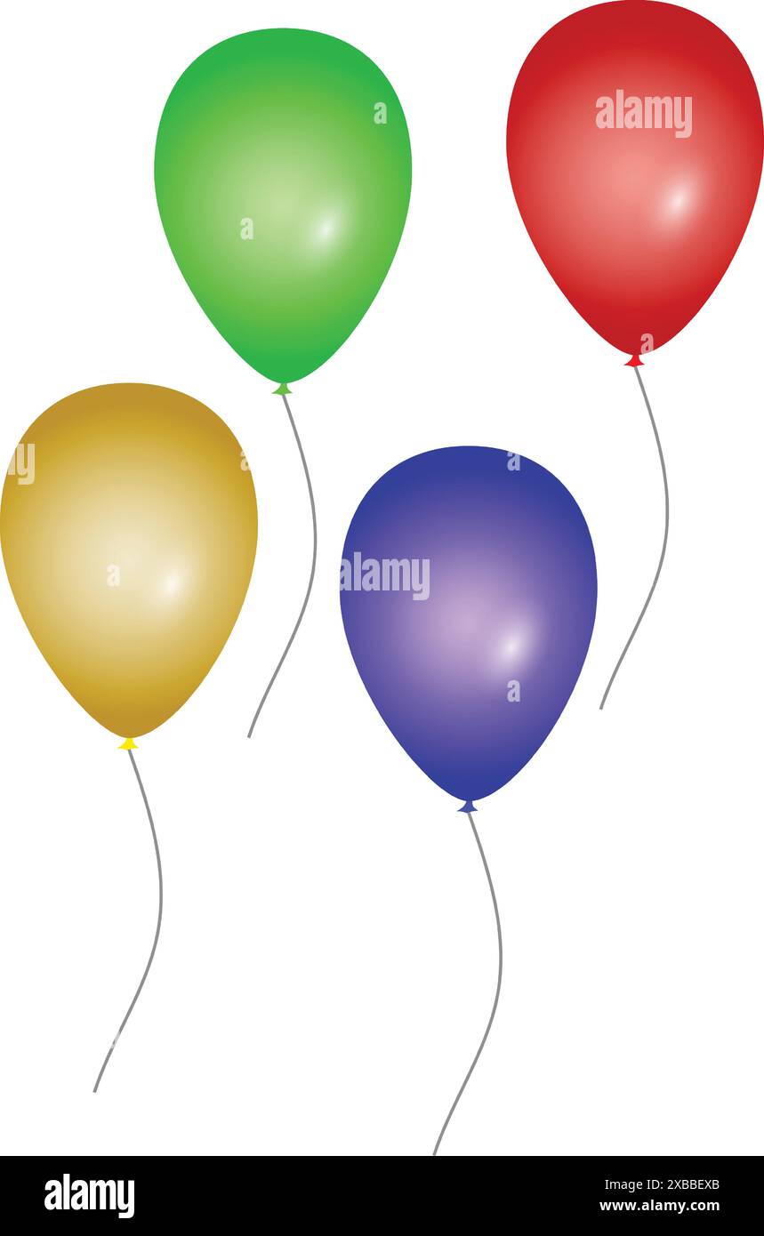 Colorful Balloons Colorful Balloons Multicolored Balloons Birthday
