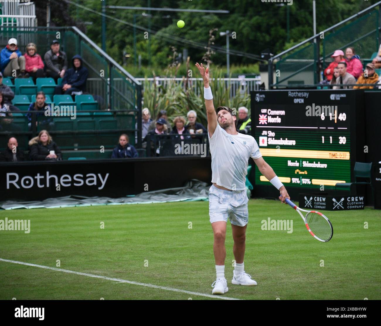 Nottingham, UK. 11th June 2025; Lexus Nottingham Tennis Centre
