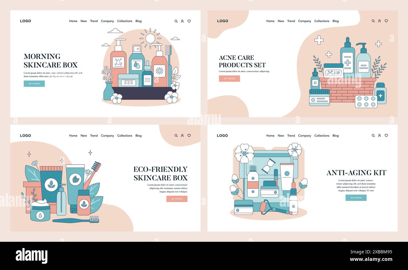 Acne solutions Stock Vector Images - Alamy