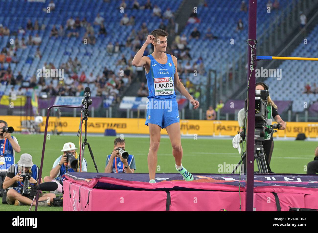 Olympic Stadium, Rome, Italy. 11th June, 2024. 2024 European Athletic