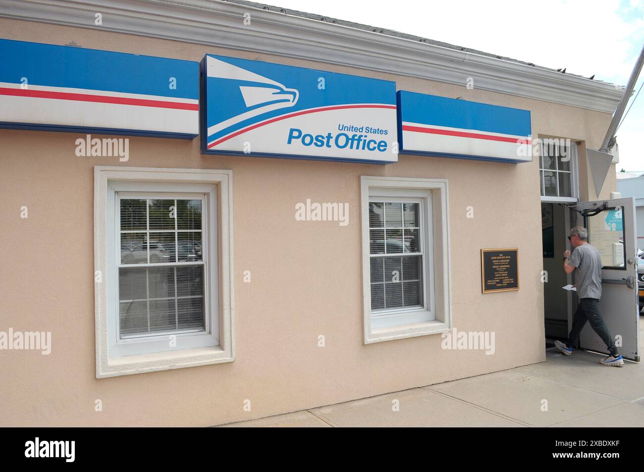 A United States Postal Service, USPS, office is seen in the Jericho