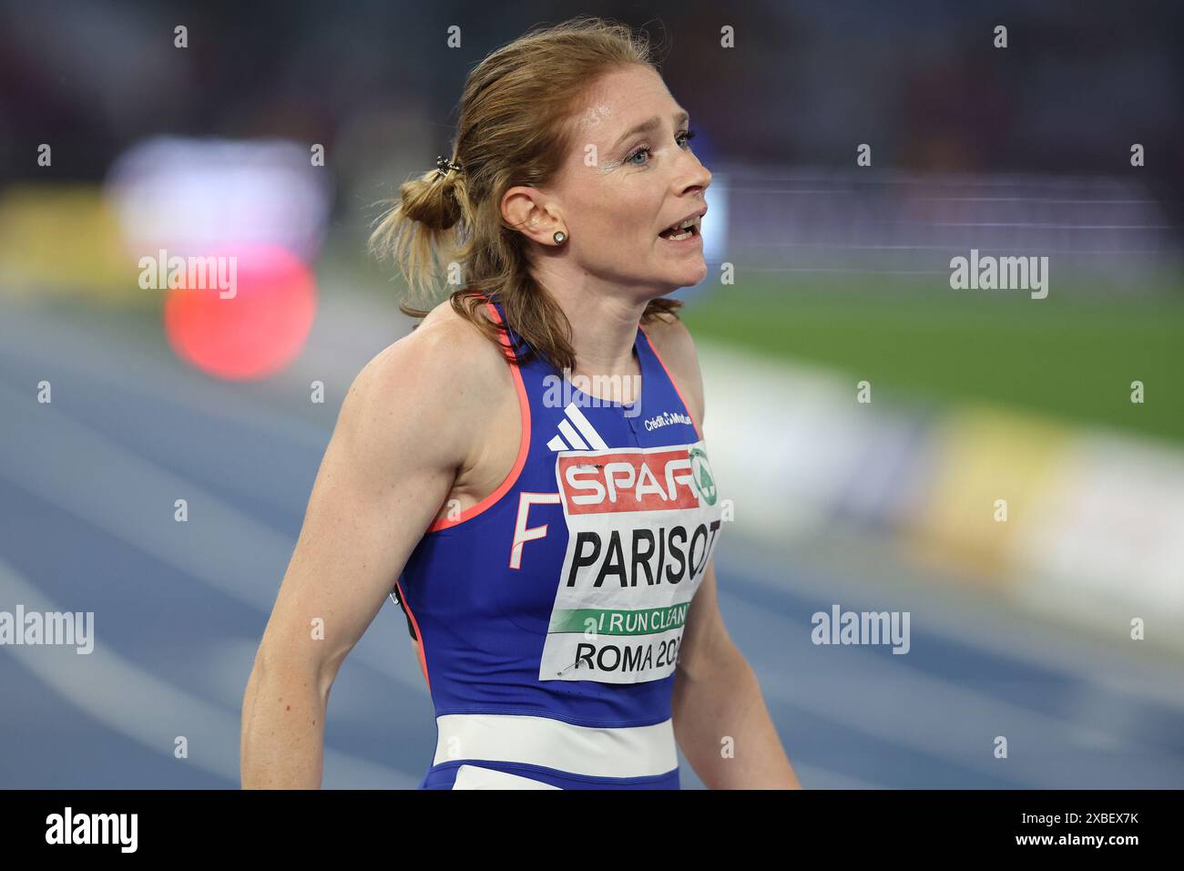 Rome, Italy 11.06.2025 Helene PARISOT compete and win bronze medal