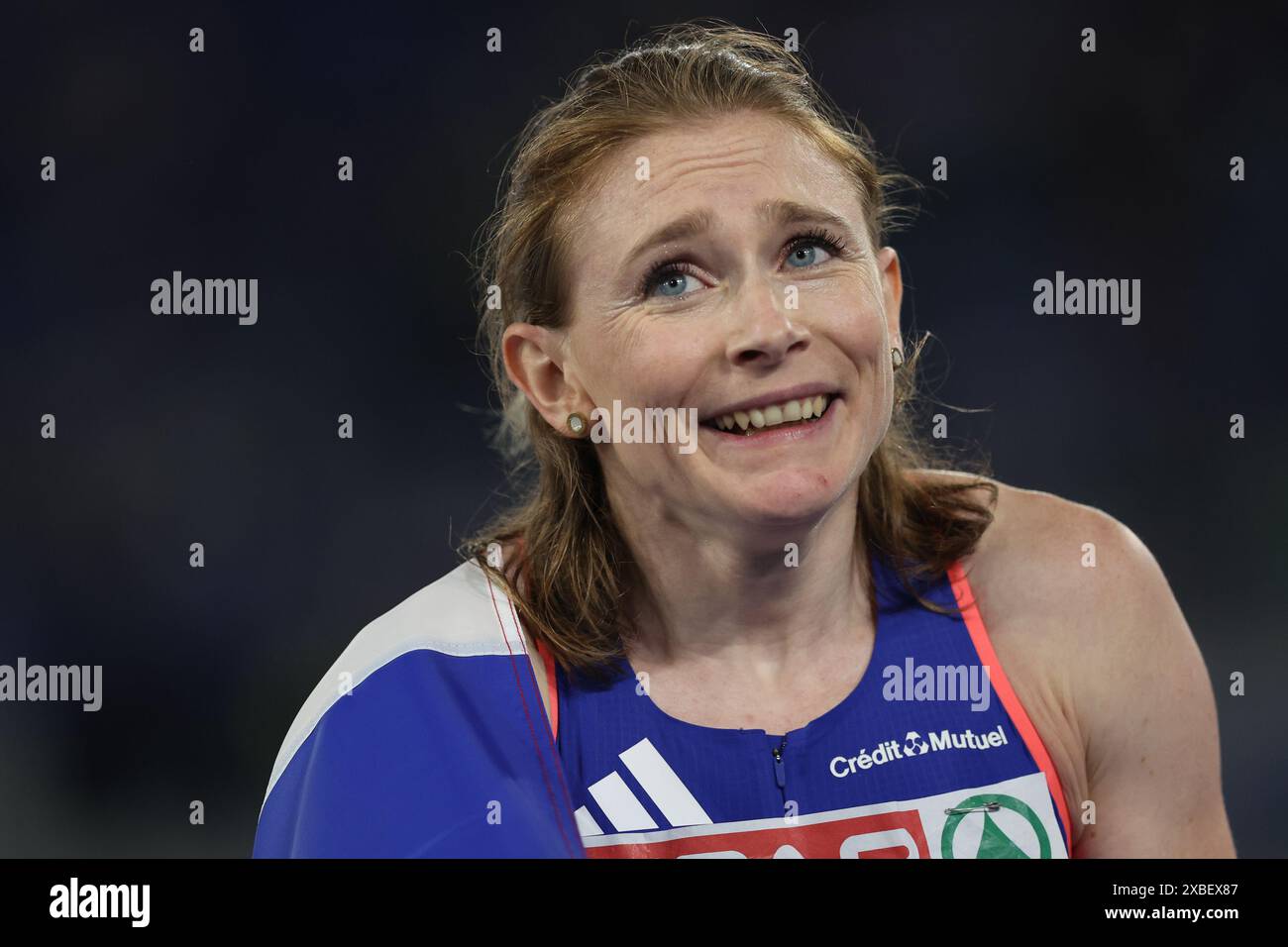 Rome, Italy 11.06.2024 Mujinga KAMBUNDJI, compete and win bronze medal during 200m Women Final