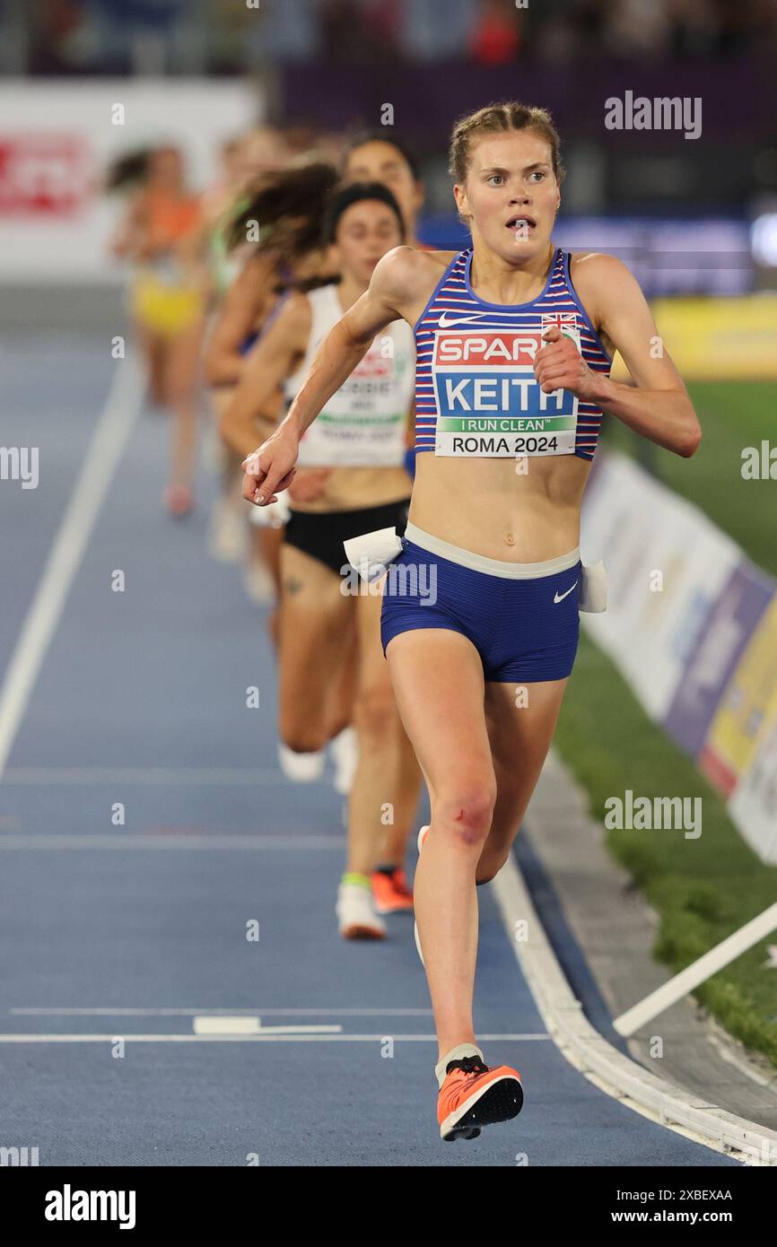 Rome, Italy 11.06.2024 Nadia BATTOCLETTI compete and win gold medal