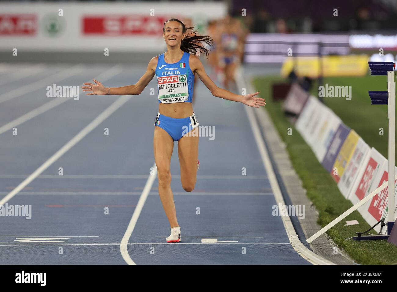 Rome, Italy 11.06.2024 Nadia BATTOCLETTI compete and win gold medal