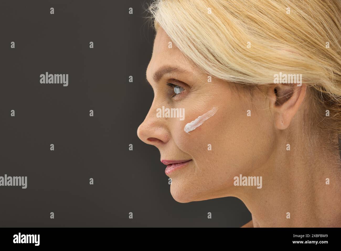 Mature glowing skin hi-res stock photography and images - Alamy