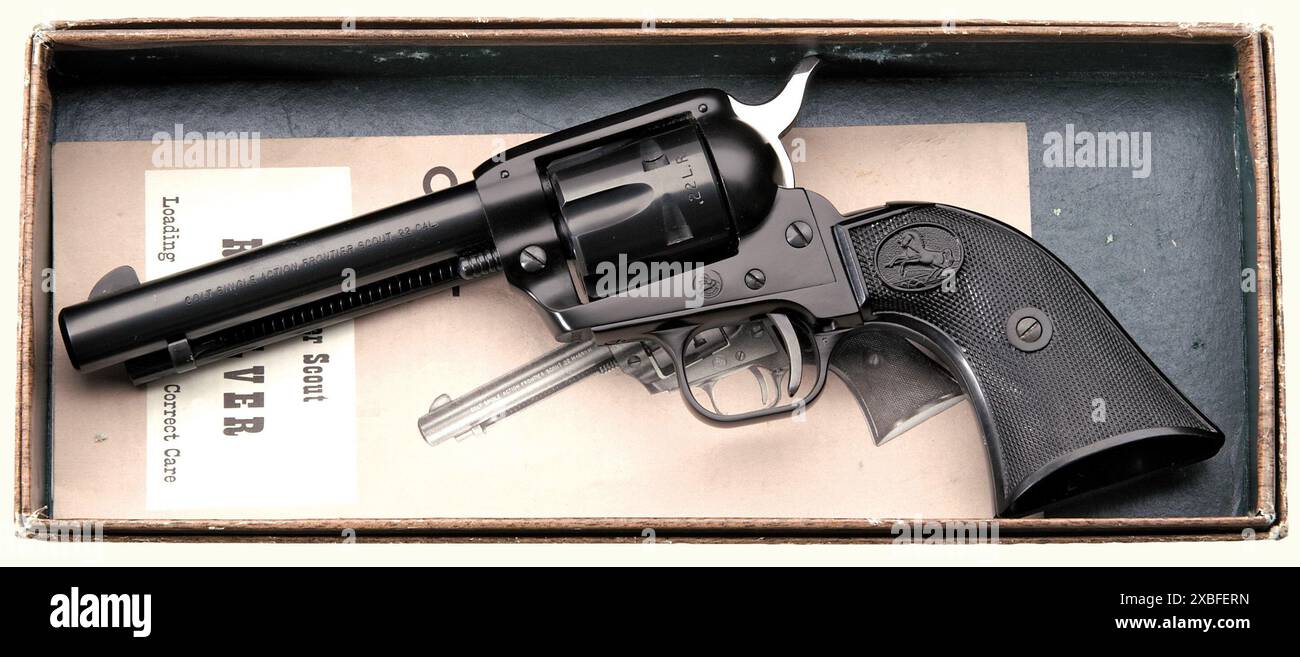 Small Colt Revolver Small arms, revolvers, Colt Model 1878 Frontier, Scout, calibre .22 ...