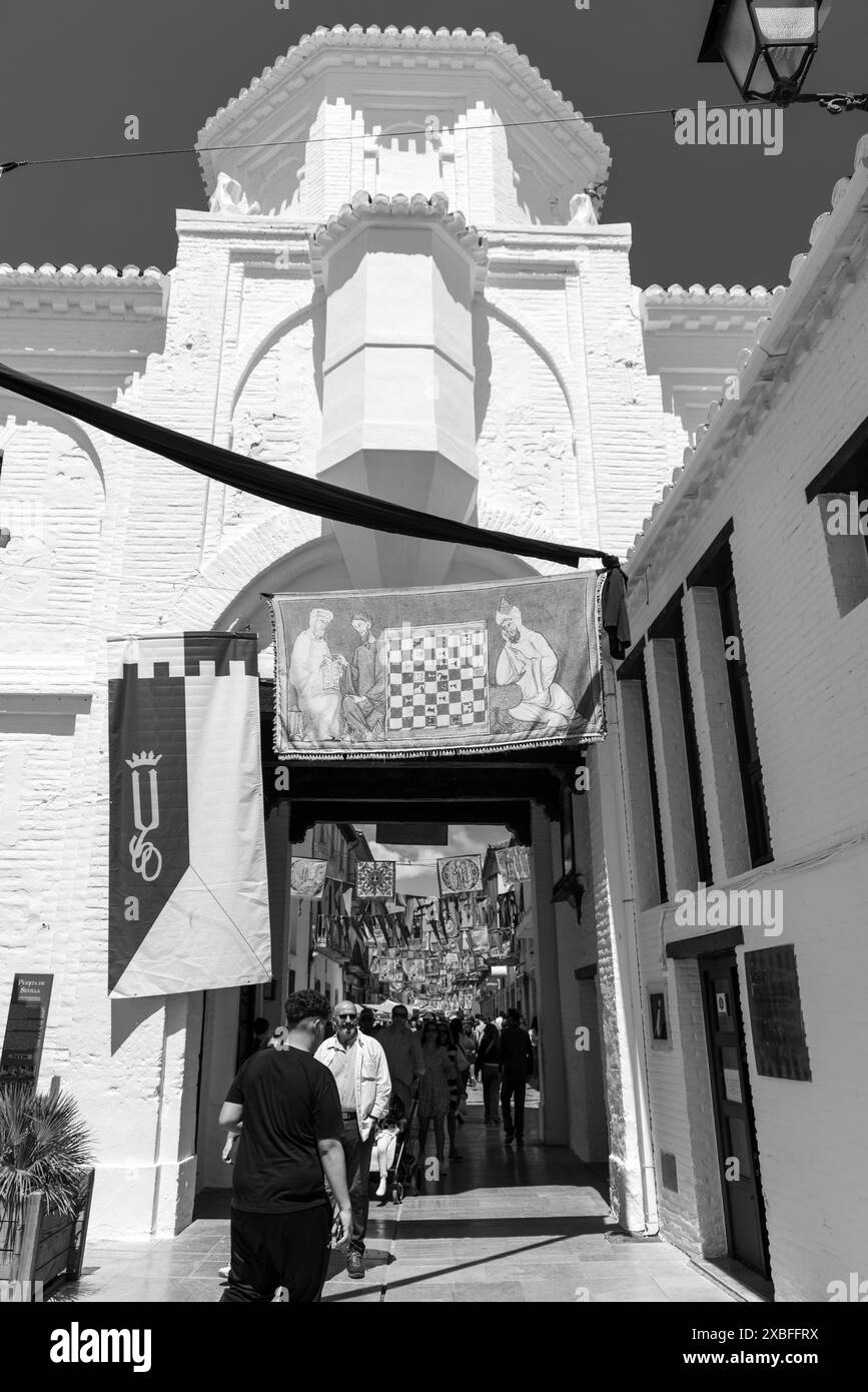 medieval festivity las capitulaciones de santa fe granada 2024 Stock