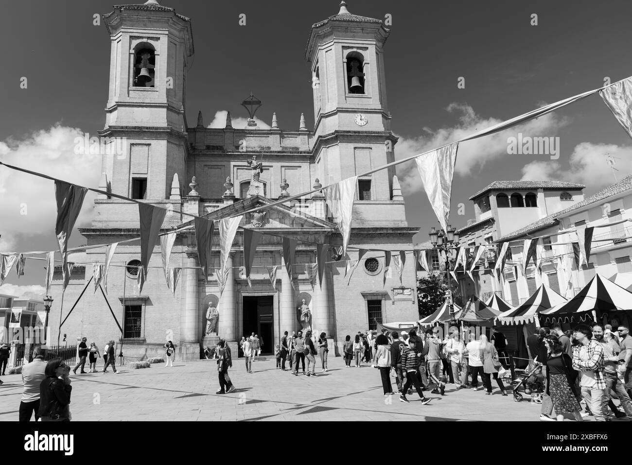 medieval festivity las capitulaciones de santa fe granada 2024 Stock