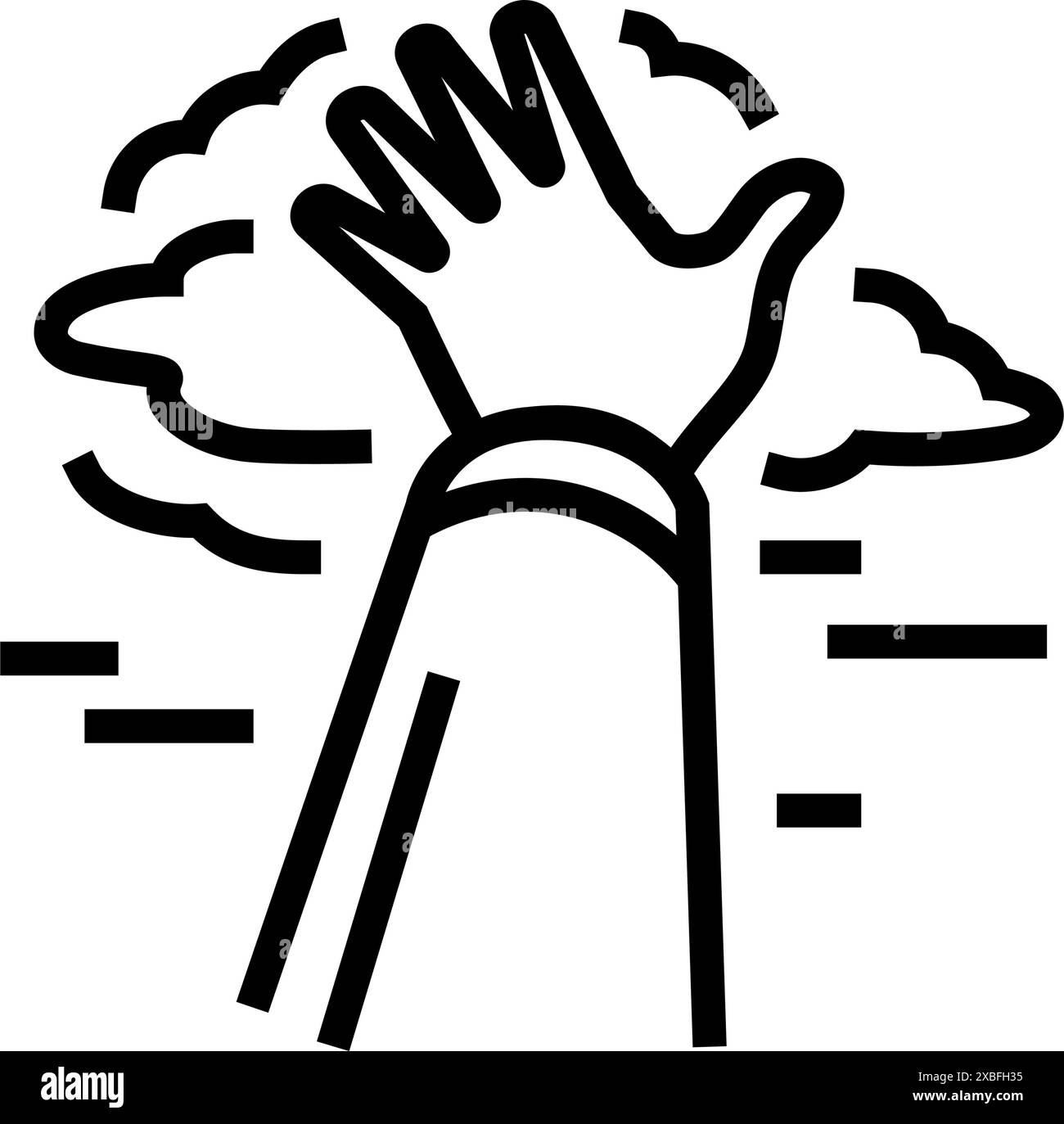 Hand reaching sky Black and White Stock Photos & Images - Alamy