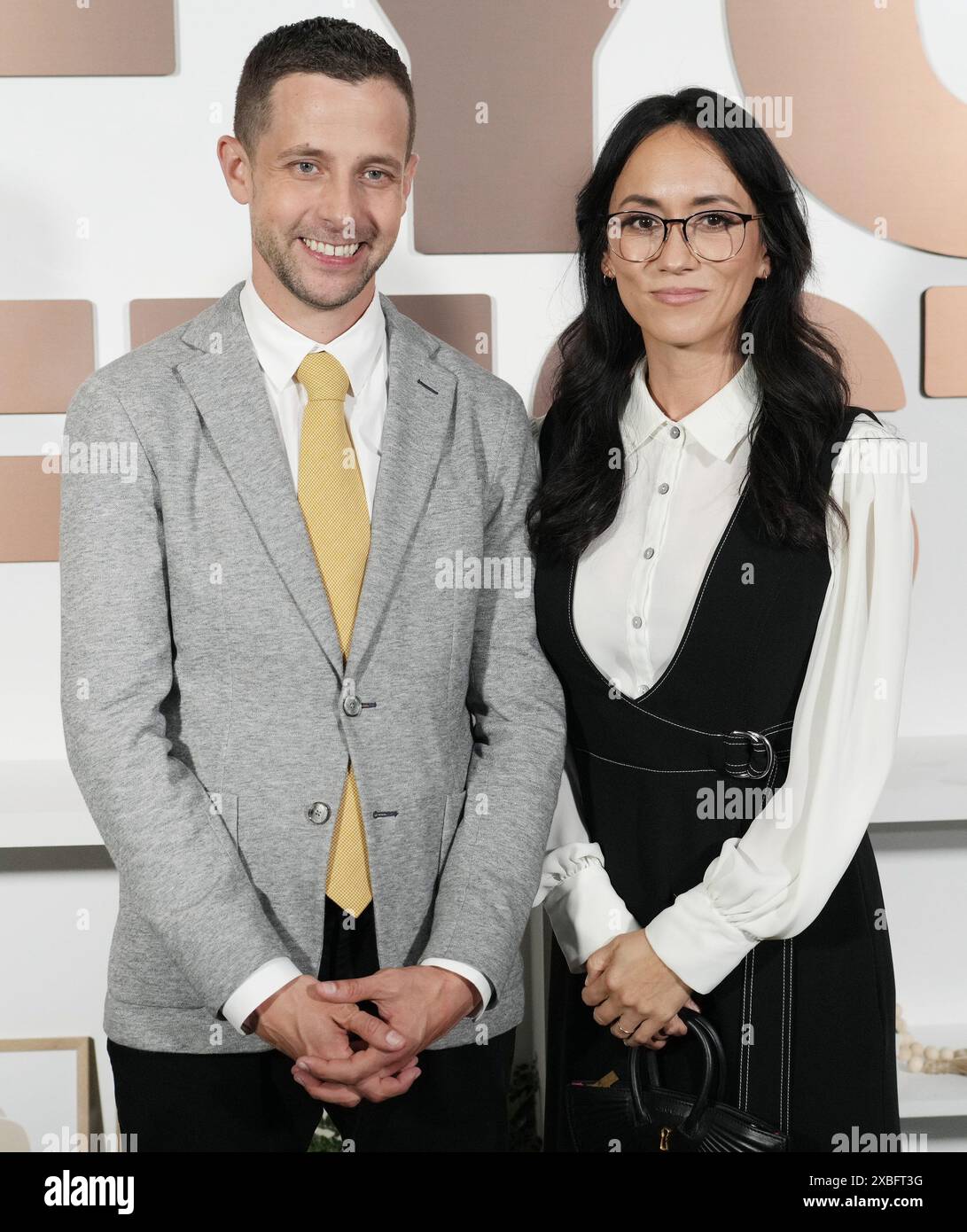 Los Angeles, USA. 11th June, 2024. (L-R) Justin Marks and Rachel Kondo ...