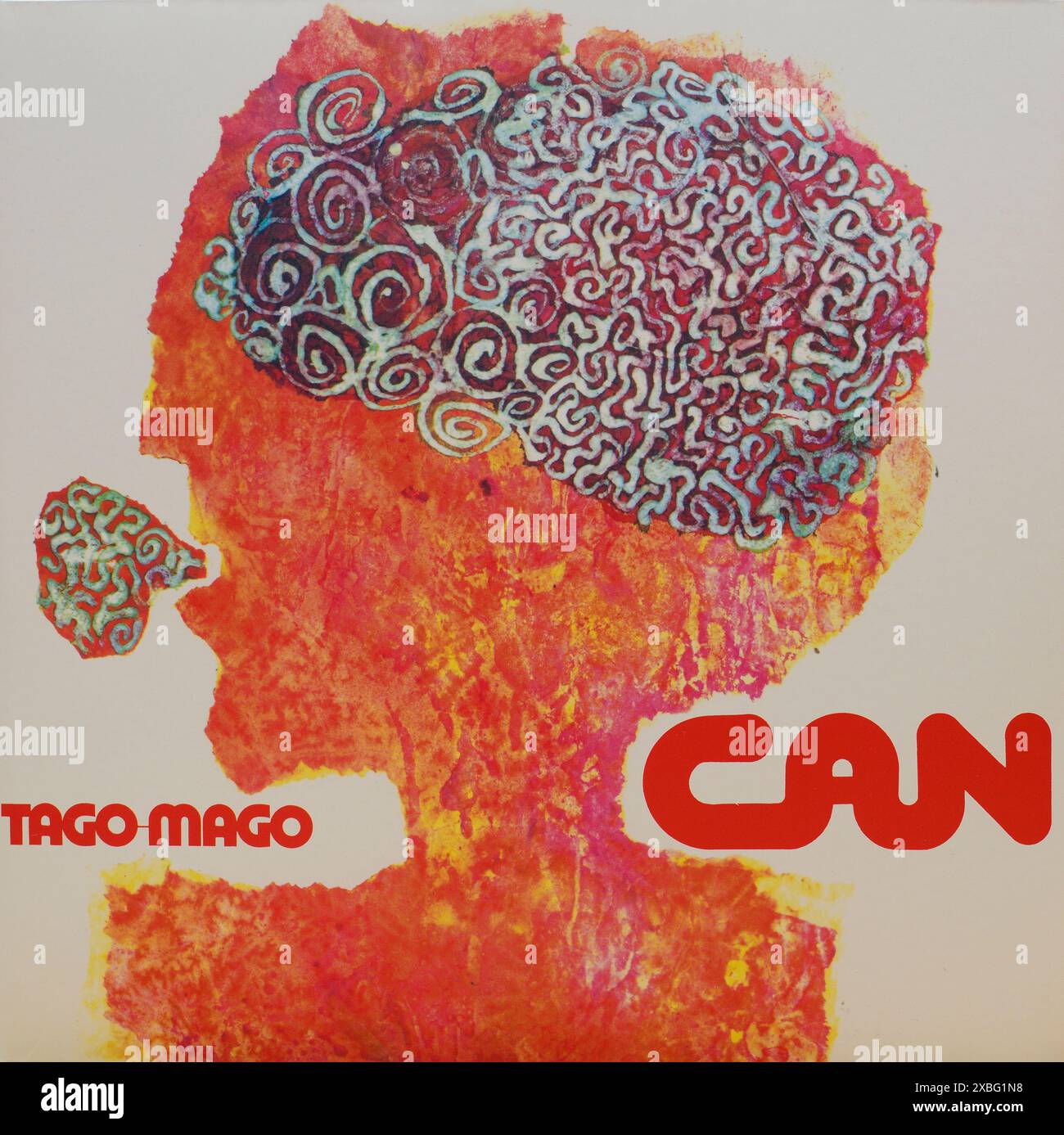 Vintage vinyl record cover. Can-Tago Mago 1971 Stock Photo