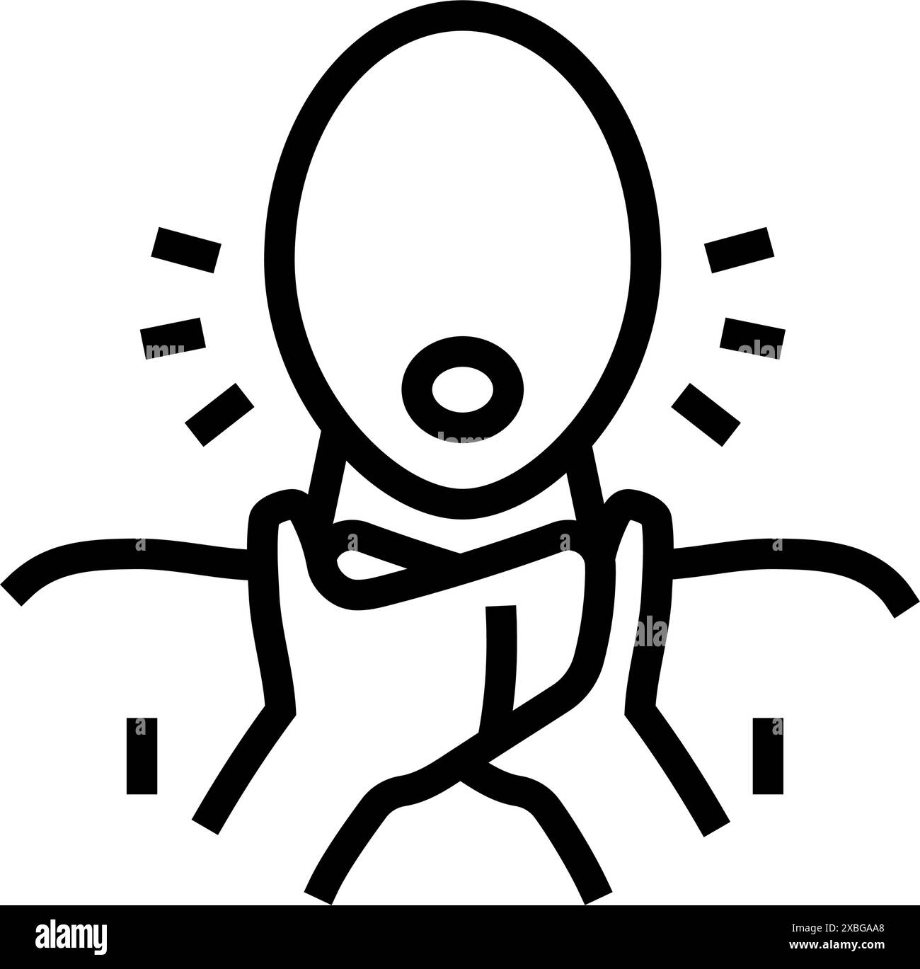 choking household injury accident line icon vector illustration Stock Vector Image & Art Alamy