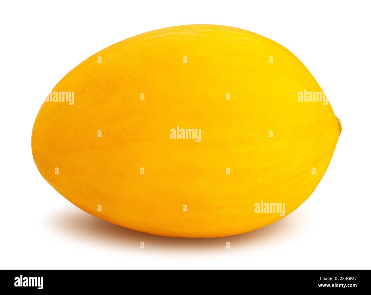 melon path isolated on white Stock Photo