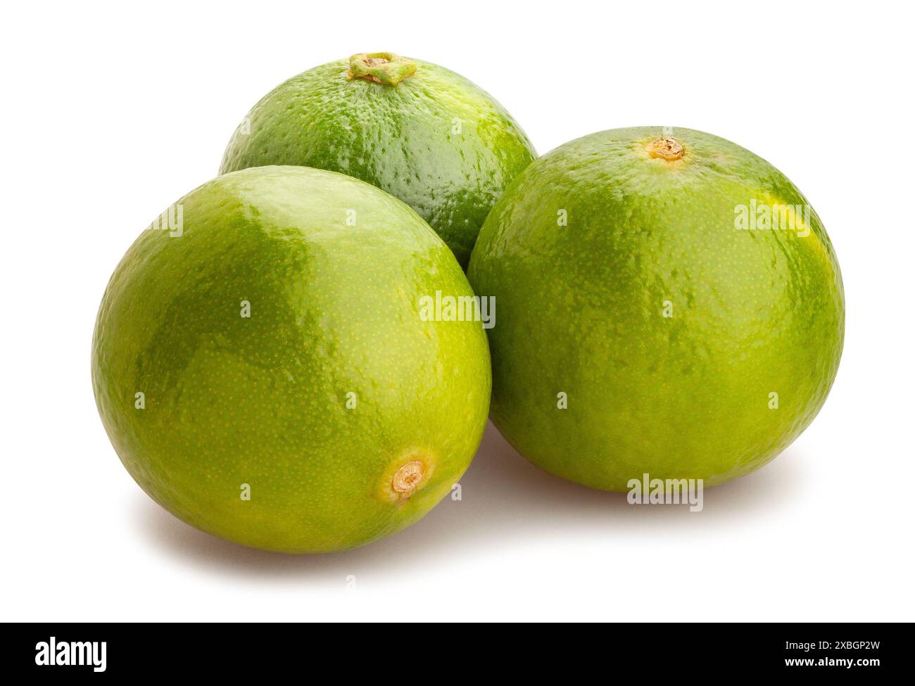 lime path isolated on white Stock Photo