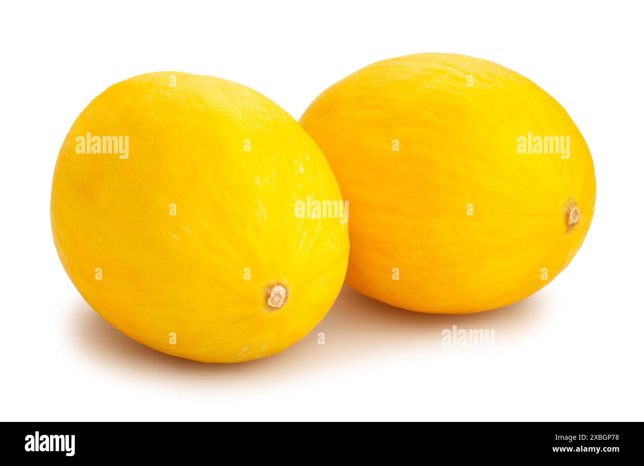 melon path isolated on white Stock Photo
