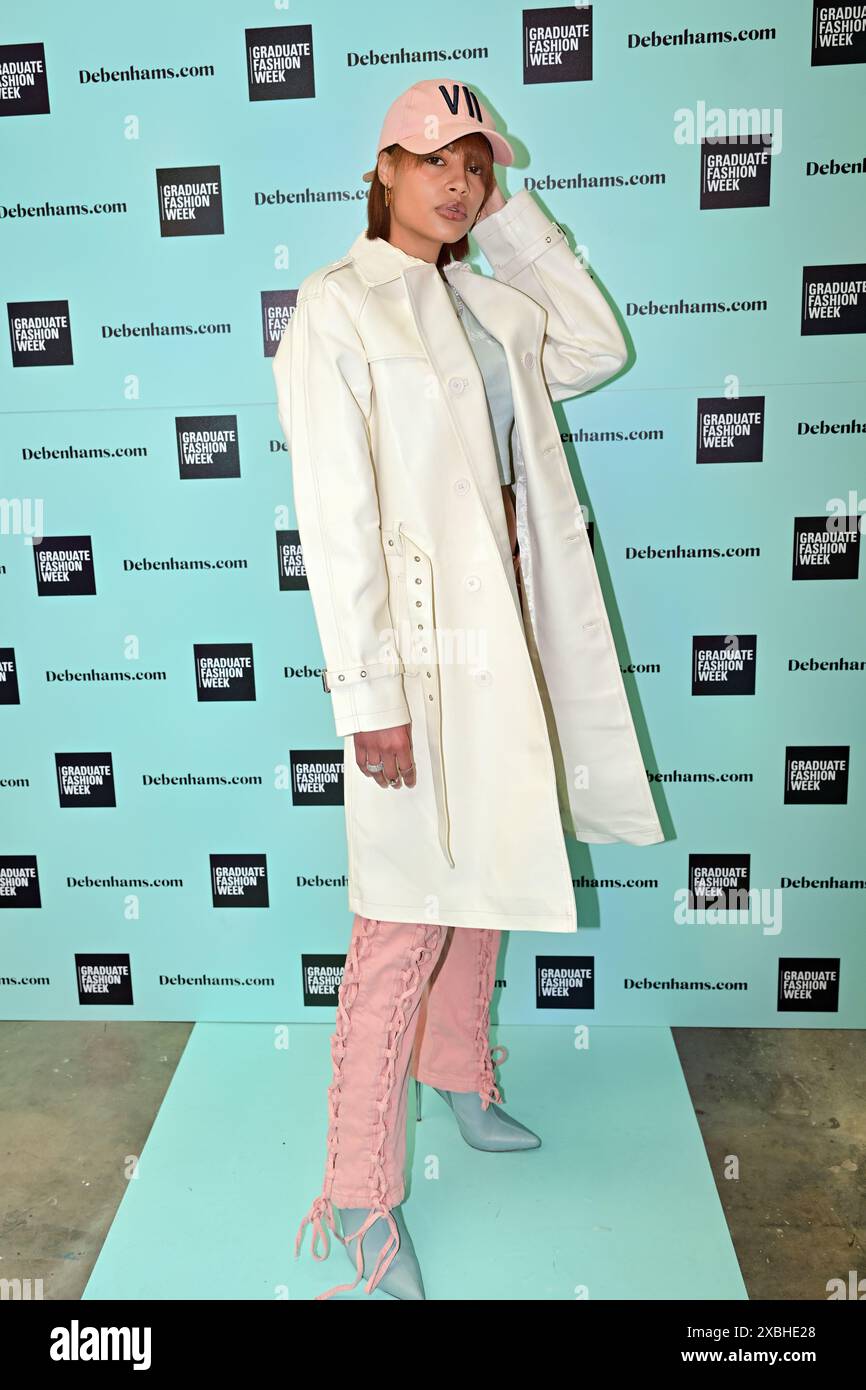 LONDON, UK. 12th June, 2024. Nads.Mode is a Celebrity Stylist attends the Graduate Fashion Week 2024 at The Old Truman Brewery, London, UK. Credit: See Li/Picture Capital/17�Թ����� Live News Stock Photo