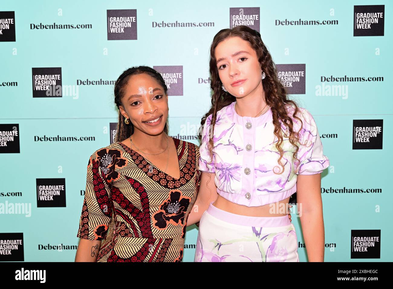 LONDON, UK. 12th June, 2024. Attendees at the Graduate Fashion Week 2024 at The Old Truman Brewery, London, UK. Credit: See Li/Picture Capital/17�Թ����� Live News Stock Photo
