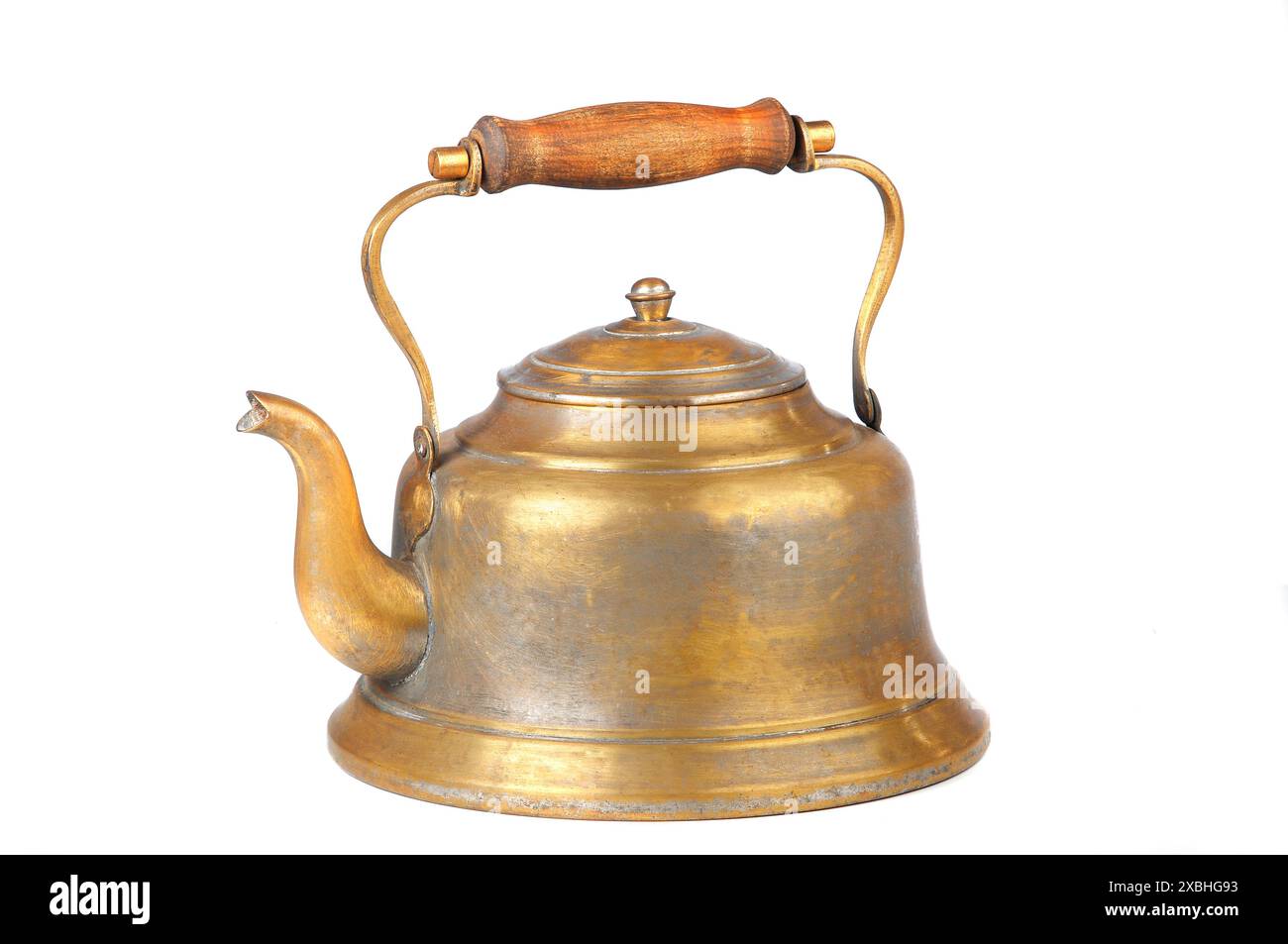 Metal shiny teapot hi-res stock photography and images - Alamy