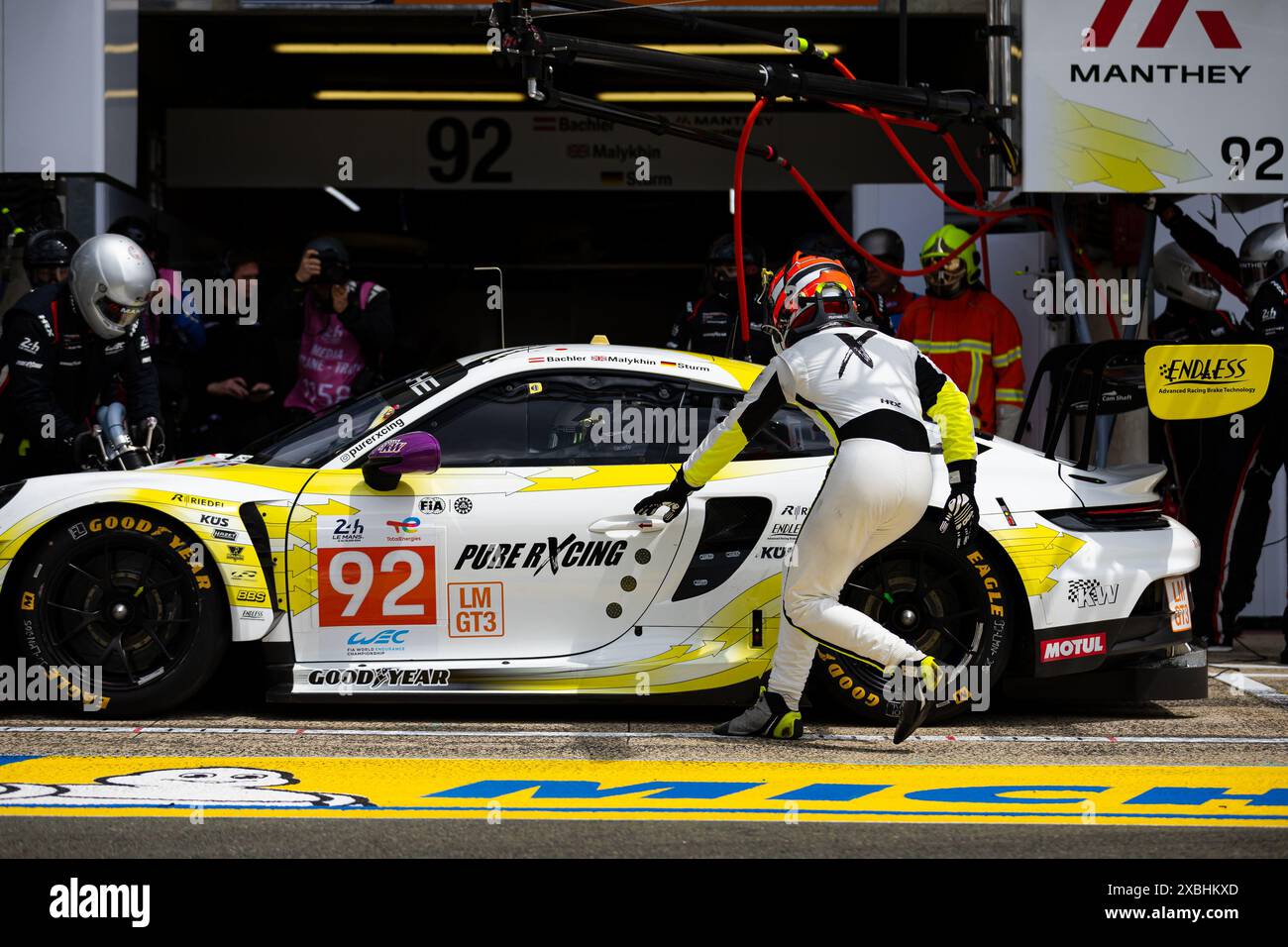 Porsche 911 GT3 R Manthey PureRxcing 24h Le Mans 2024 1:43 Ixo main image 1