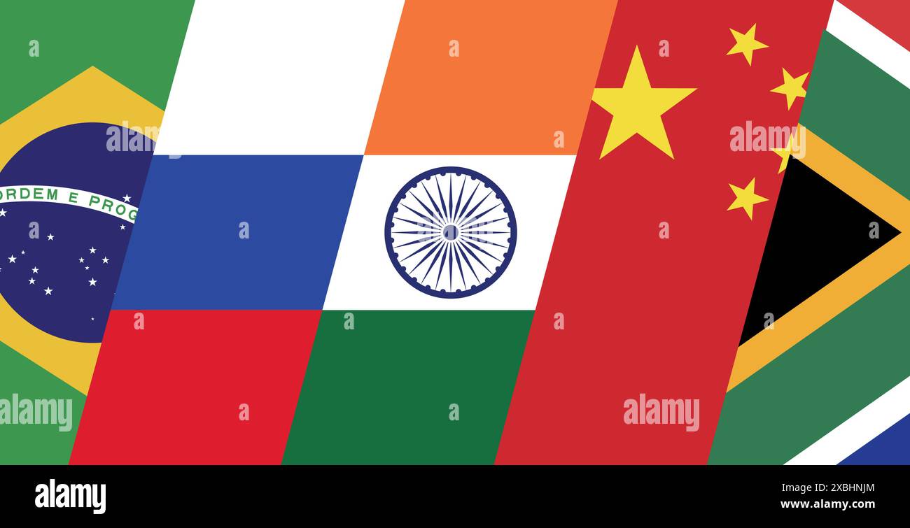 BRICS - Association of 5 countries: Brazil, Russia, India, China and ...