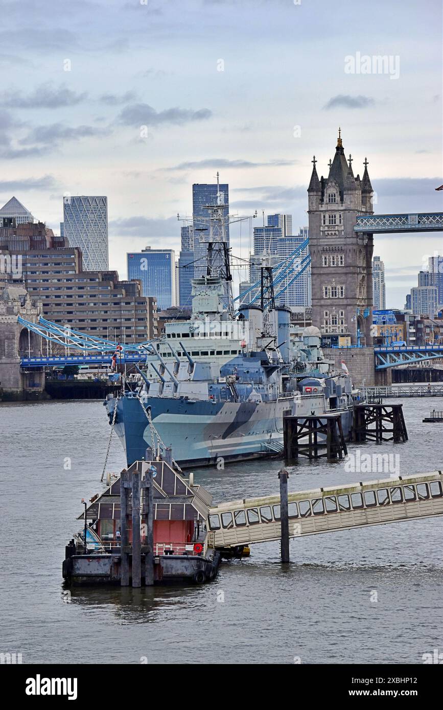 London Tower Bridge Stock Photo
