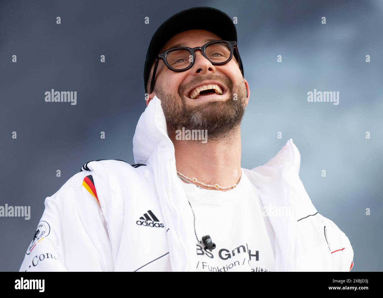 12 June 2024, Bavaria, Munich Mark Forster, singer, on stage at the
