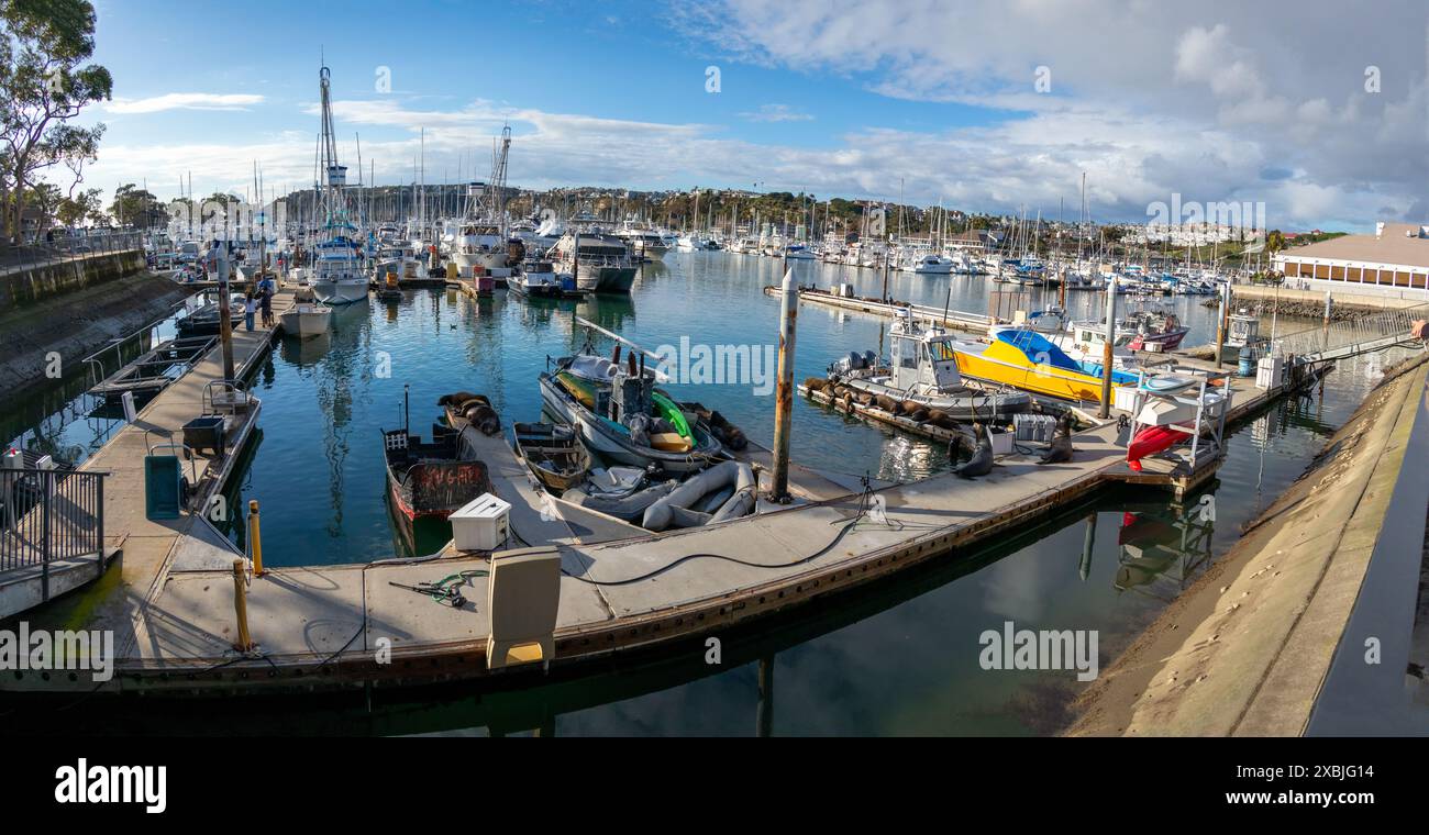 Dana Point Marina Southern California USA Stock Photo - Alamy