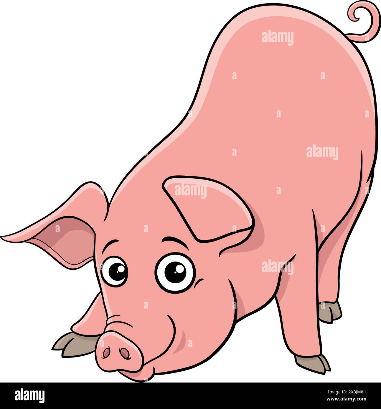 Piglet animals Cut Out Stock Images \u0026 Pictures - Page 2 - Alamy, image size:1293x1390