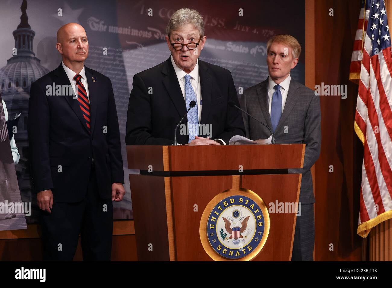 Washington United States 12th June 2024 Sen John Kennedy R LA washington-united-states-12th-june-2024-sen-john-kennedy-r-la