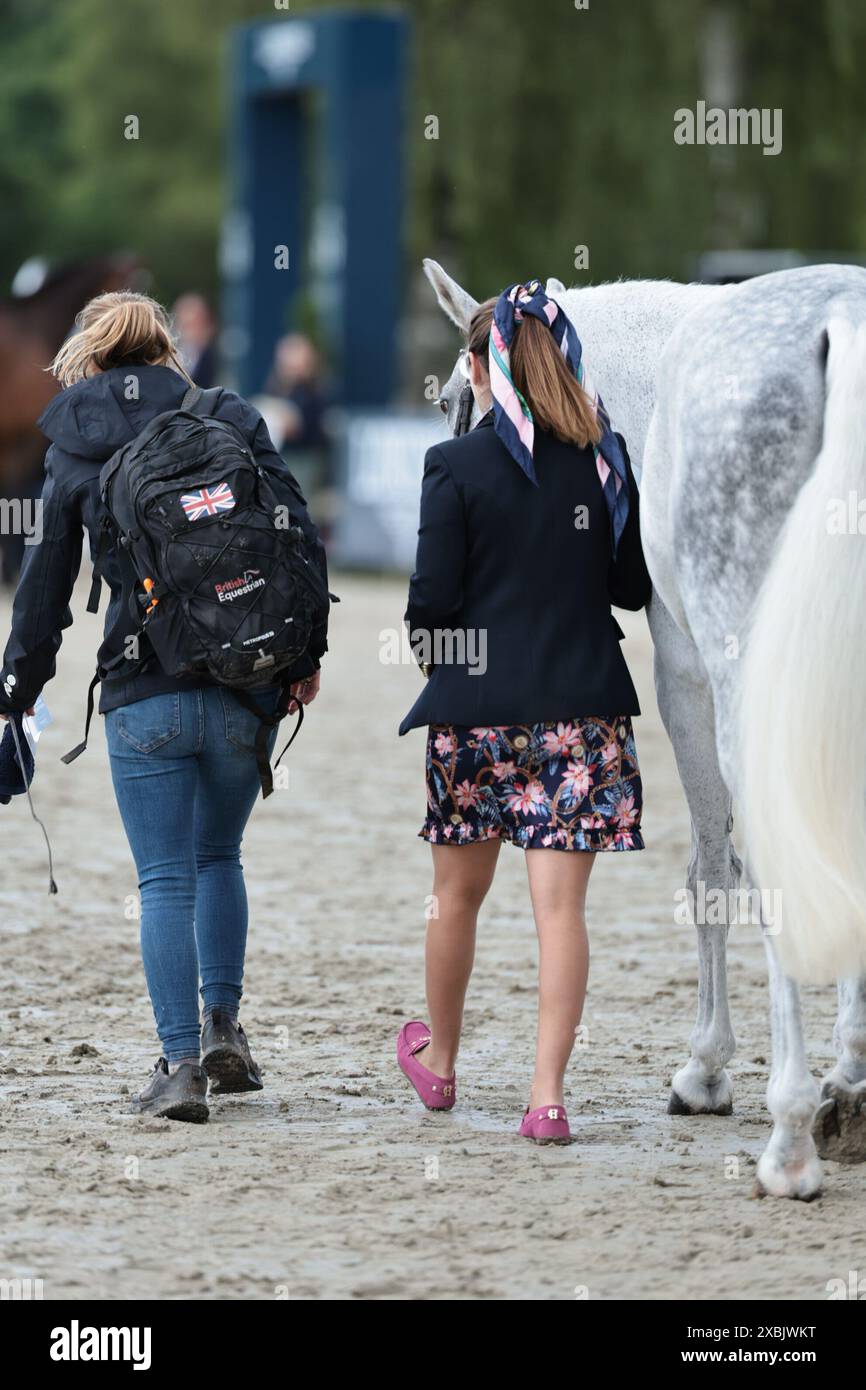 Laura Collett of Great Britain with Hester during the CCI5* first horse