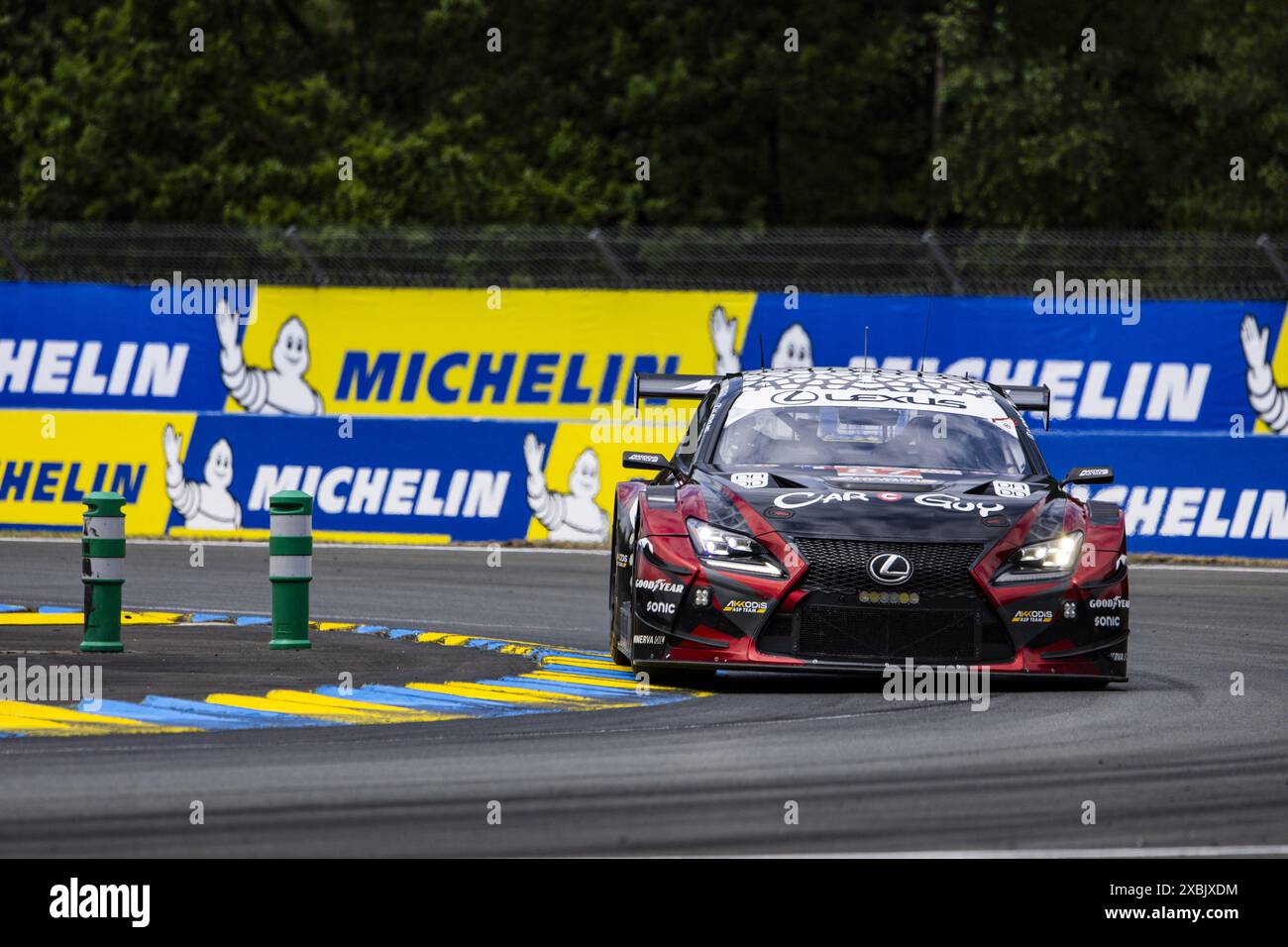 Modèle Réduit 1:18 SPARK Lexus RC F GT3 #87 - Le Mans 2024 (Hawksworth, Masson, Kimura) - Réf. 18S449 - Neuf