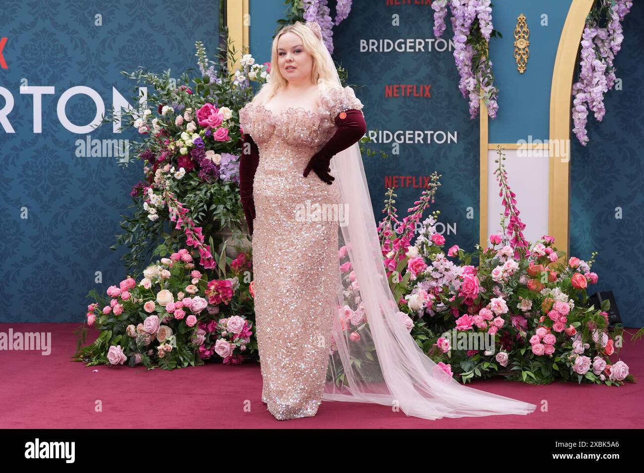 nicola coughlan purple dress Nicola Coughlan Is The Ideal Model For A New Era Of Couture