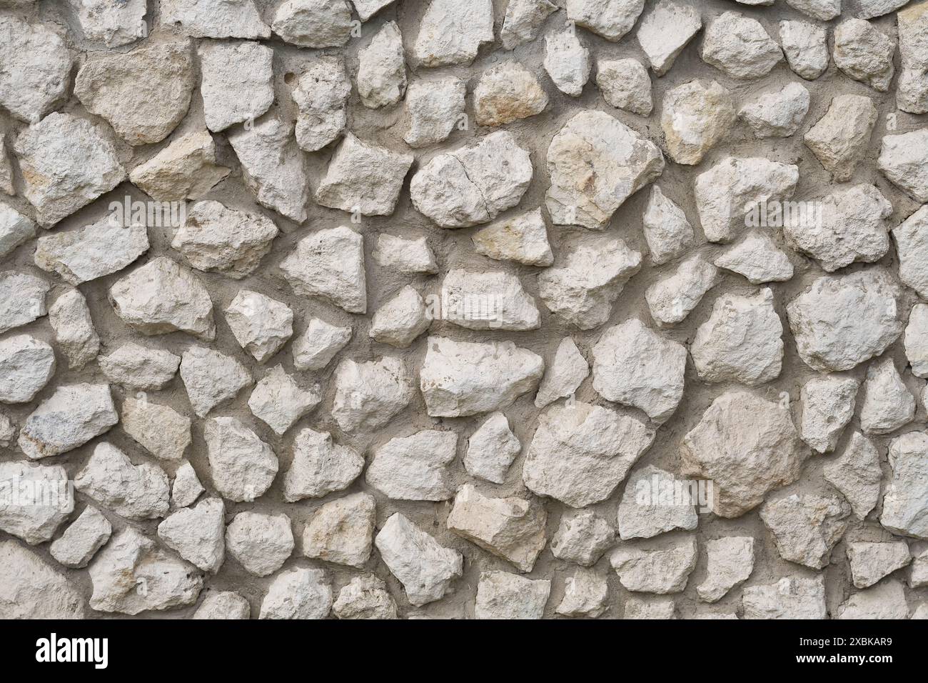 Natural stone wall as abstract texture background. Old stonewall. Stock Photo