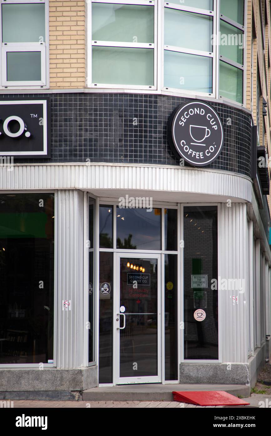 Ottawa, Canada June 8, 2024 Second Cup coffee shop Stock Photo Alamy