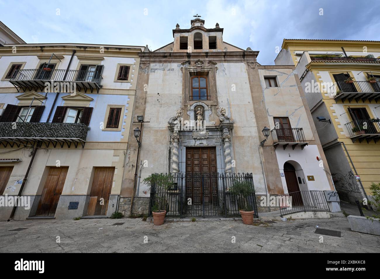 The Palermo Church of Saint Mary of Gesu (Chiesa di Santa Maria di Gesu ...