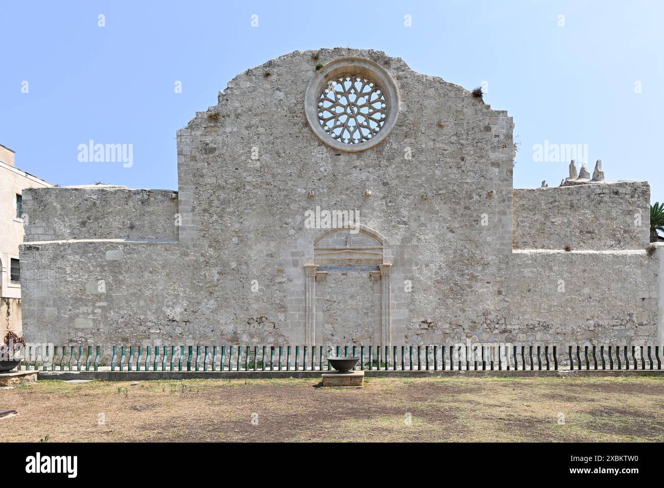 Church of San Giovanni, in the basement there are crypts, the famous