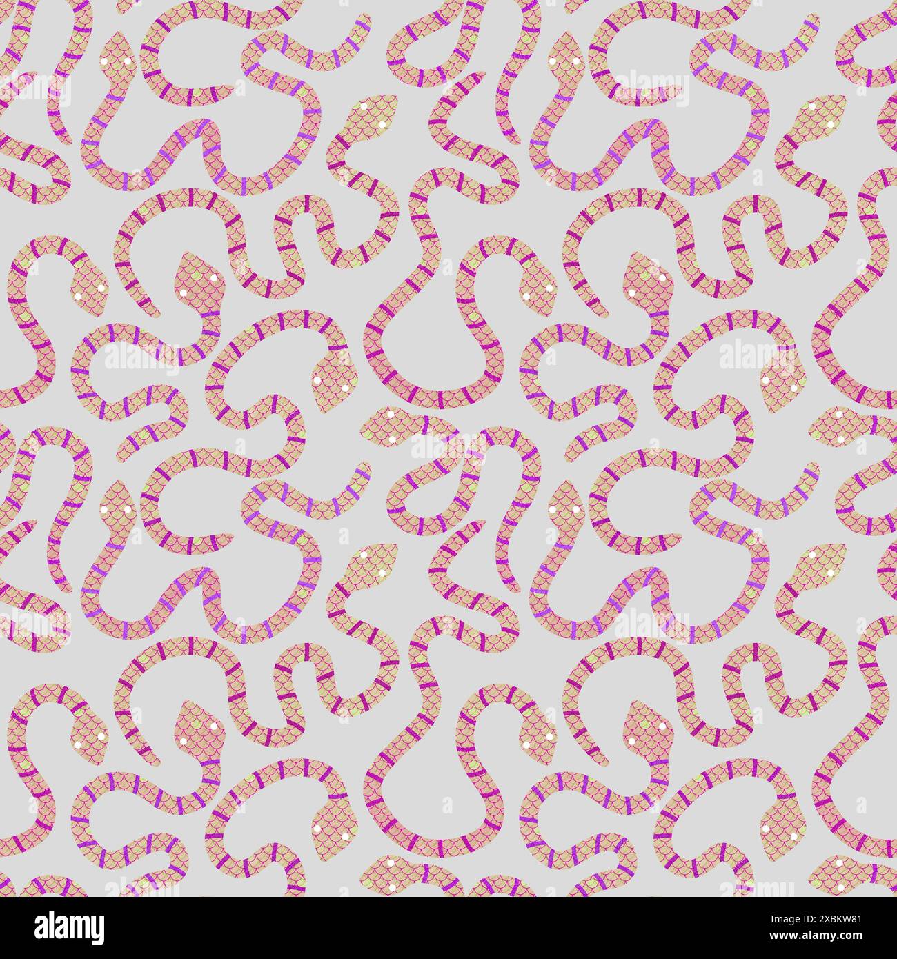 Wrapping Snake Design Summer cartoon animals seamless snake pattern for wrapping paper and ...