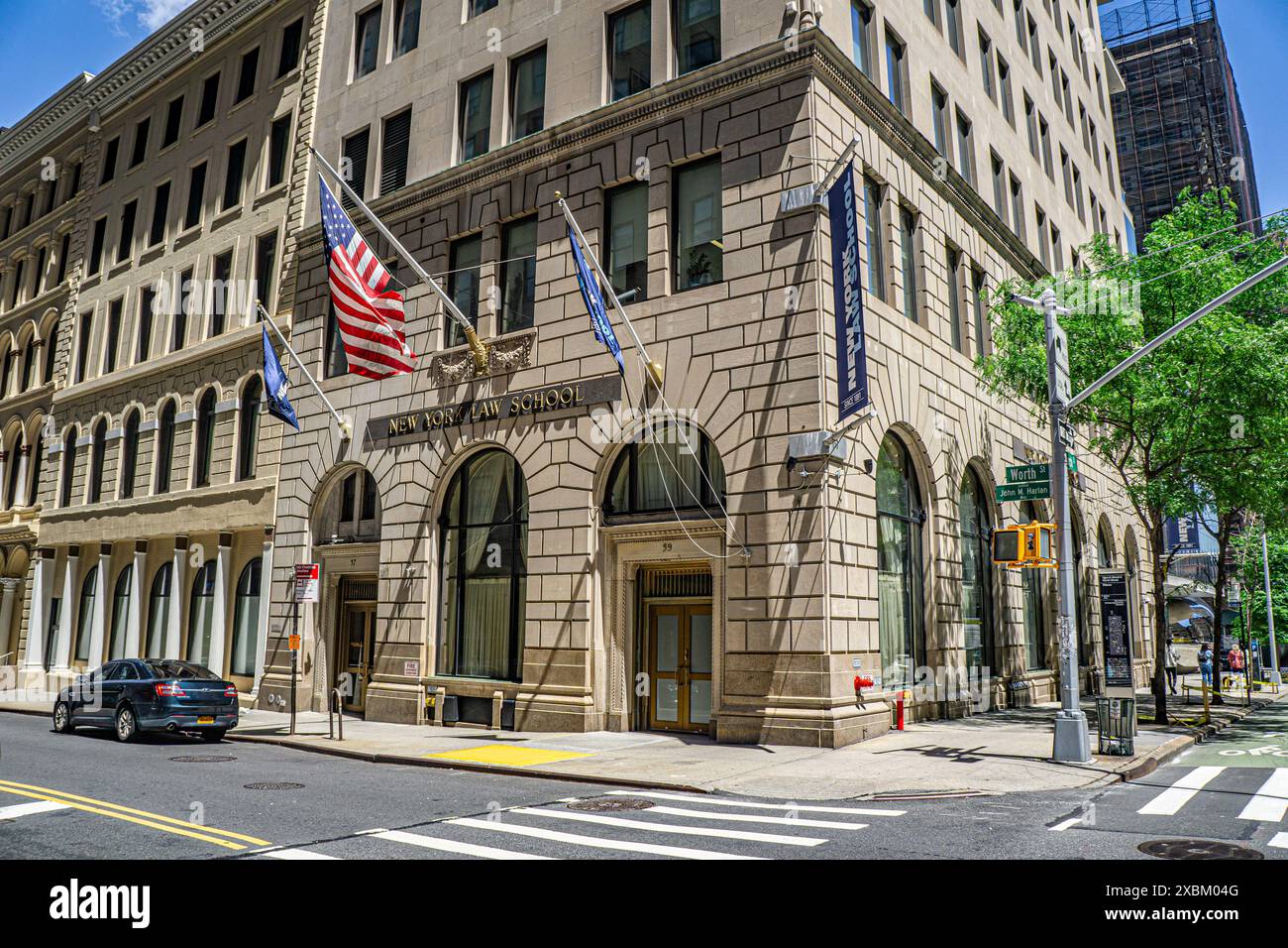 New York Law School Building Exterior And Street Scene New York City New York Law School Building Exterior And Street Scene New York City