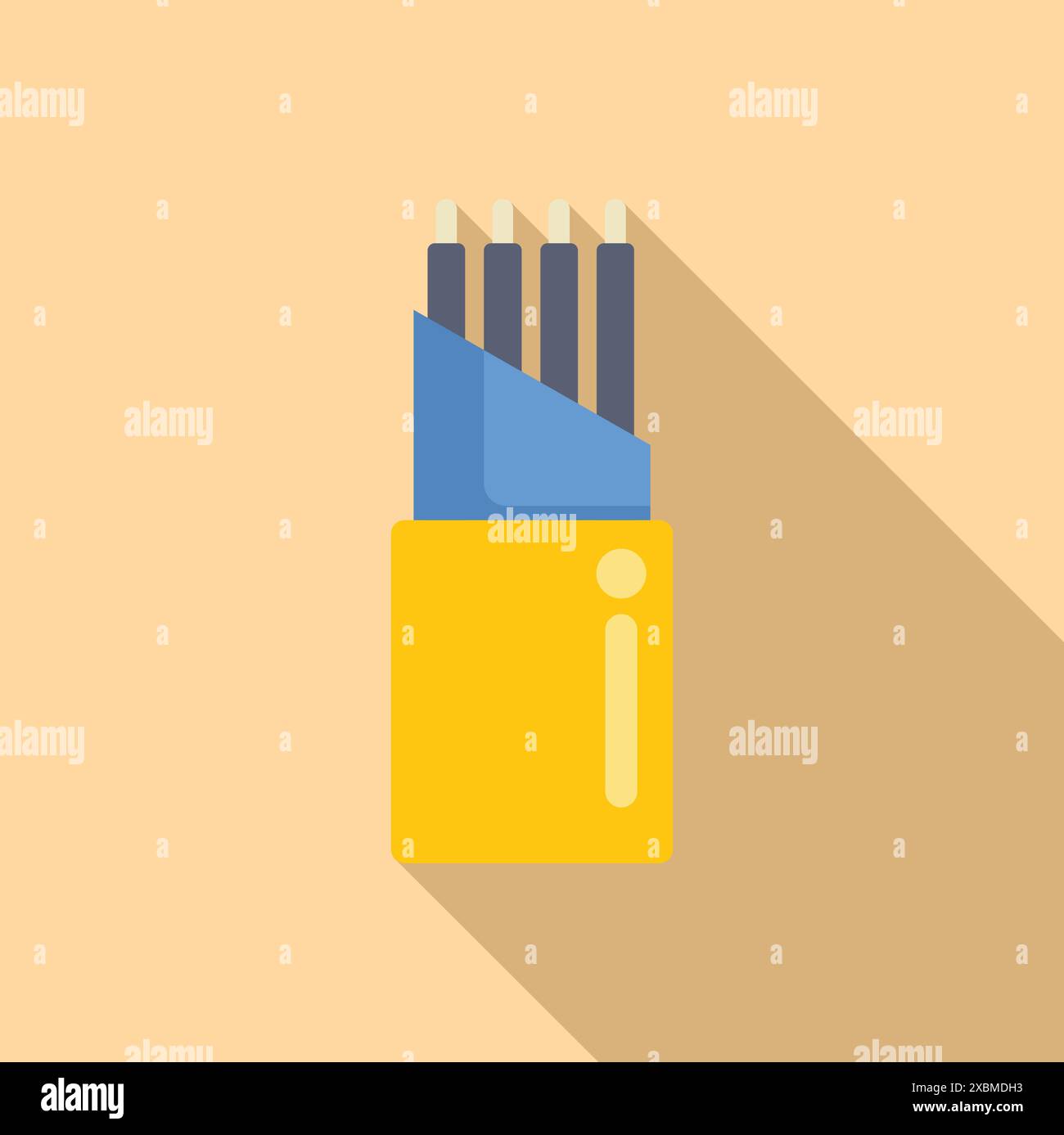 Optical fiber cable transmitting data for high speed internet connectivity Stock Vector