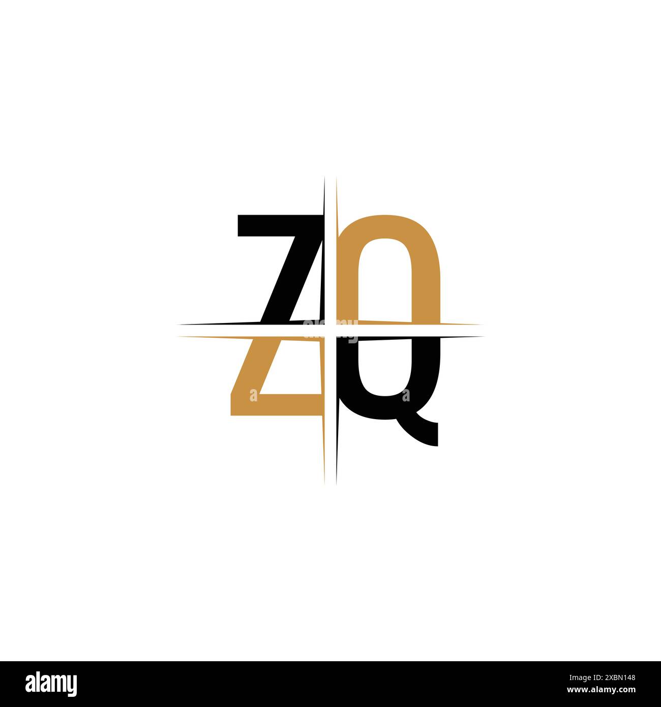 Z and q initials hi-res stock photography and images - Alamy